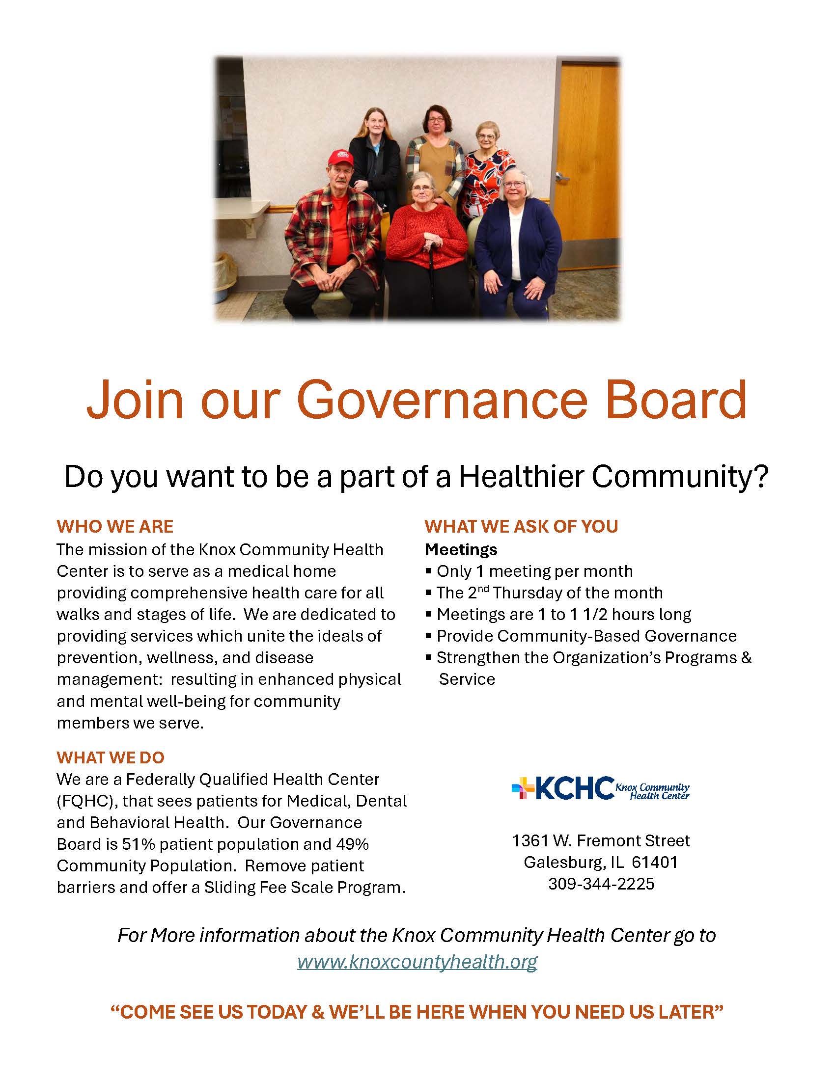 Join our Governance Board Final Flyer